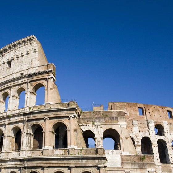 Built between AD 72 and 80, the Colosseum in Rome is on any list of must-see European sites.