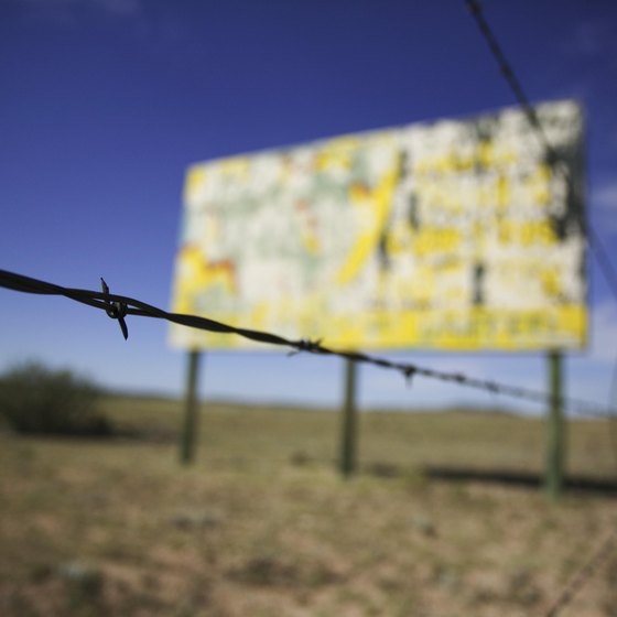 Billboards can distract drivers into performing dangerous actions.