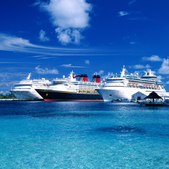 Cruise lines gather in the Bahamas.