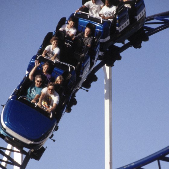 Enjoy 12 roller coasters at Six Flags.