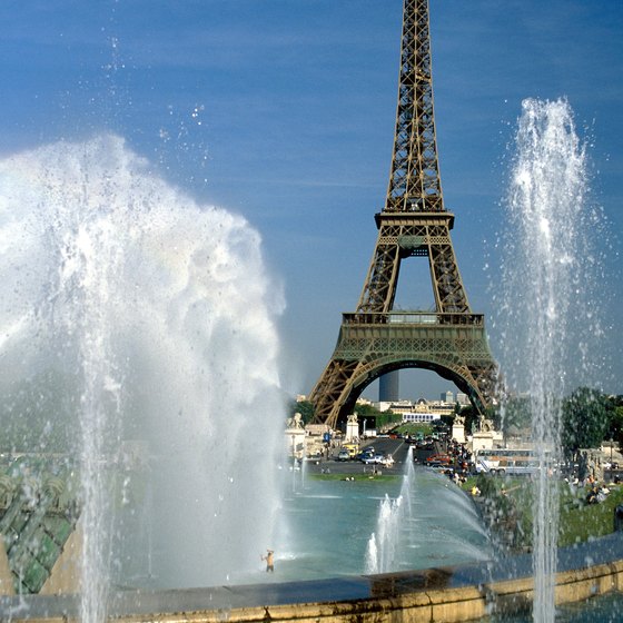 The Eiffel Tower was built for the 1889 World's Fair.