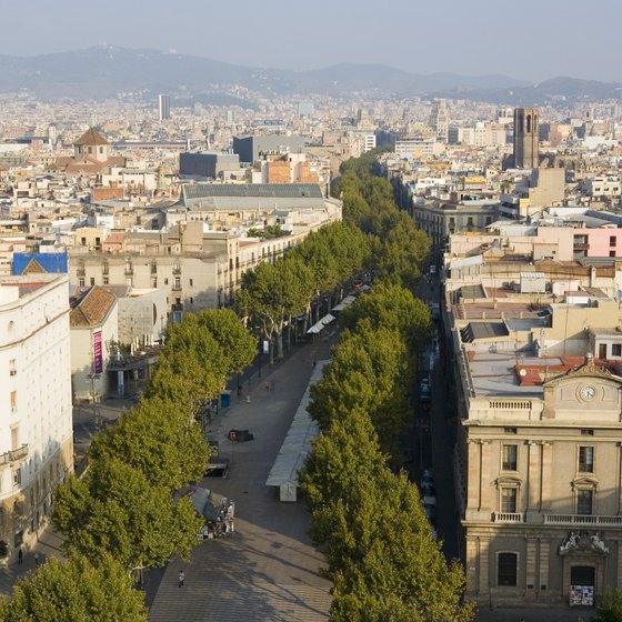 Barcelona is a major tourist draw.