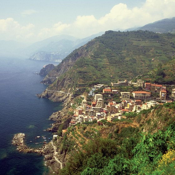 The Cinque Terre villages are one of the highlights of the Ligurian coast.