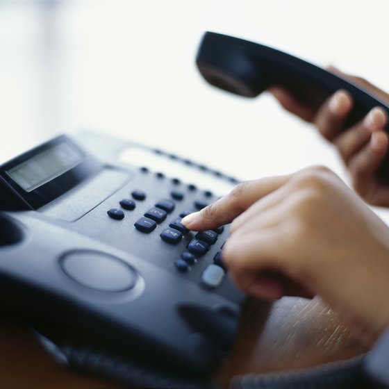 Phone systems let you easily route and track calls.