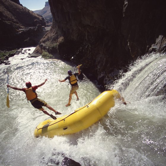 Whitewater rafting is just one of Arizona's best water activities.