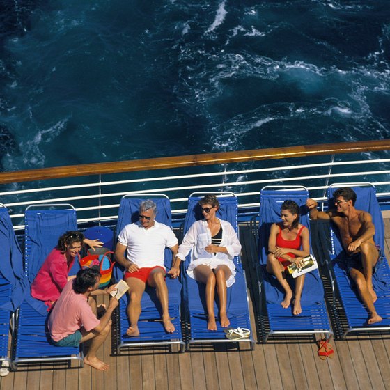 Spend several relaxing days at sea on a transatlantic crossing.