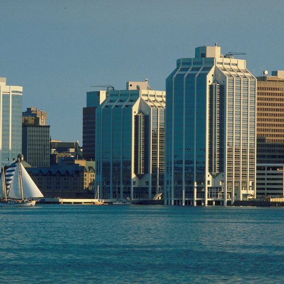 Halifax, Nova Scotia, offers a quaint, yet urban setting.