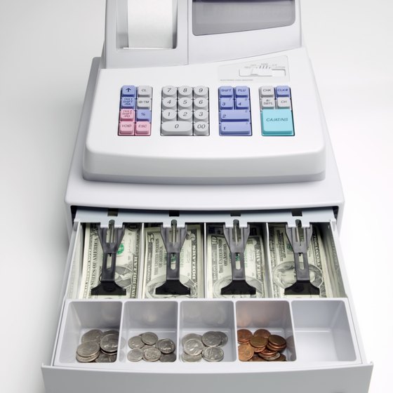 Even relatively simple cash registers are designed to calculate sales tax amounts.