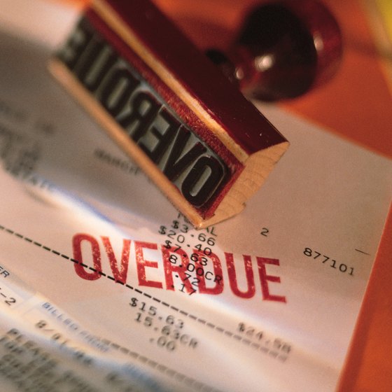 A business can write off the amount of unpaid customer invoices.