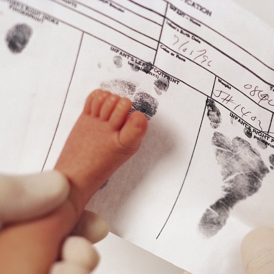 A hospital birth certificate is considered an early public record.