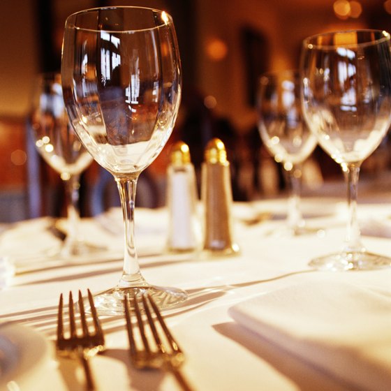 Dining out can be a casual or formal experience.