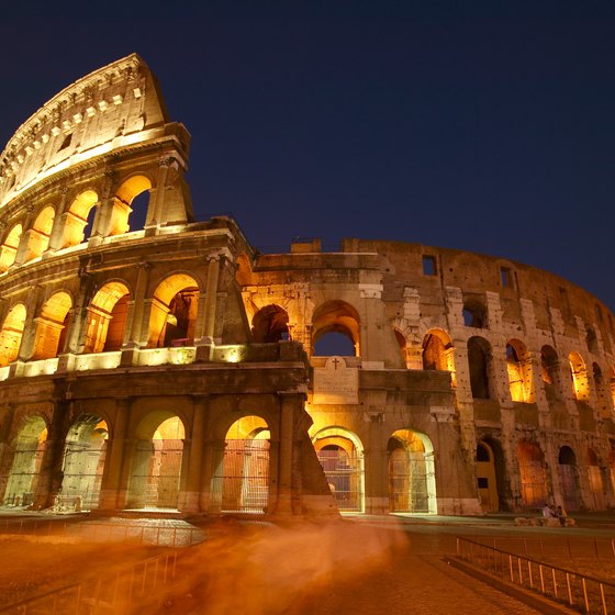 Rome's Colosseum is just one of Europe's famous landmarks.