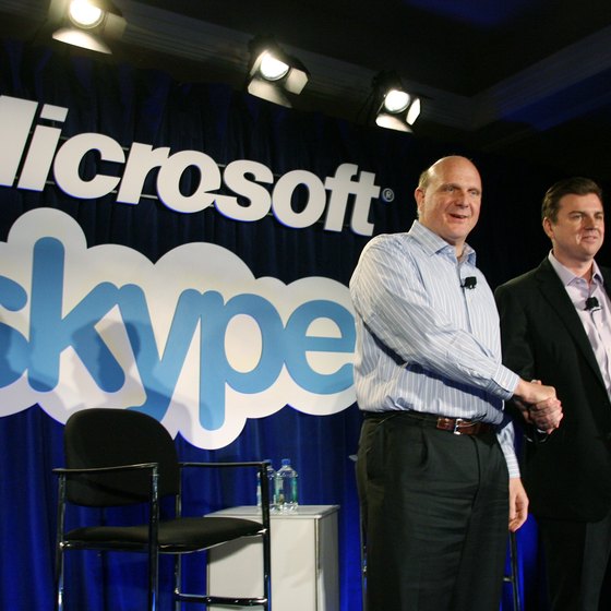 Skype is owned by Microsoft.