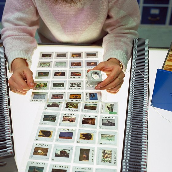 Proof sheets allow you to pick the best images to process.
