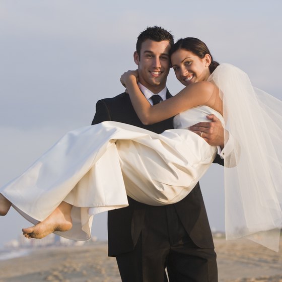 Have your wedding on the beach, in port or on the ship.