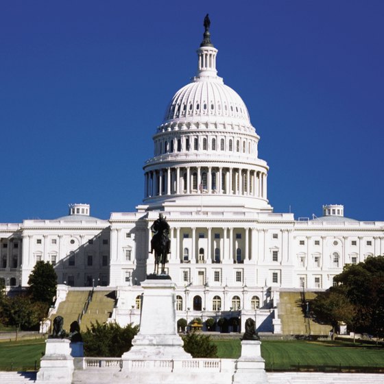 The U.S. Capitol is one of the top sites in Washington, D.C.
