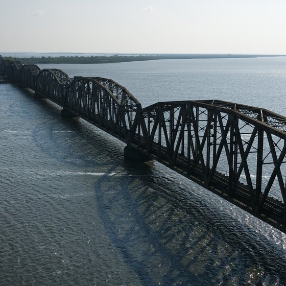 Natchez is north of the Louisiana border, on the shores of the Mississippi River.