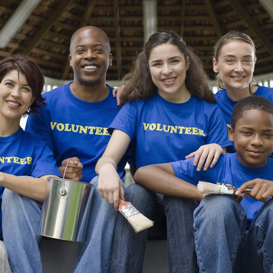 Some companies support causes by offering employees paid volunteer time.