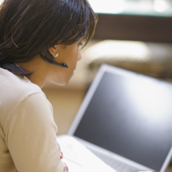 Headsets allow for both comfort and convenience when using Skype.