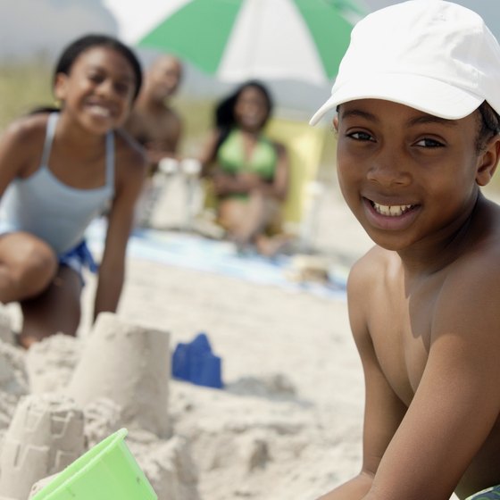 Saline area beaches offer family-friendly recreation.