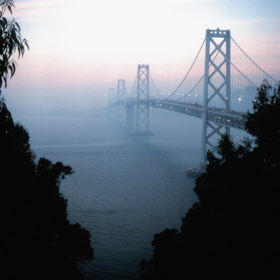 The San Francisco-Oakland Bay Bridge, an important Bay Area connector.
