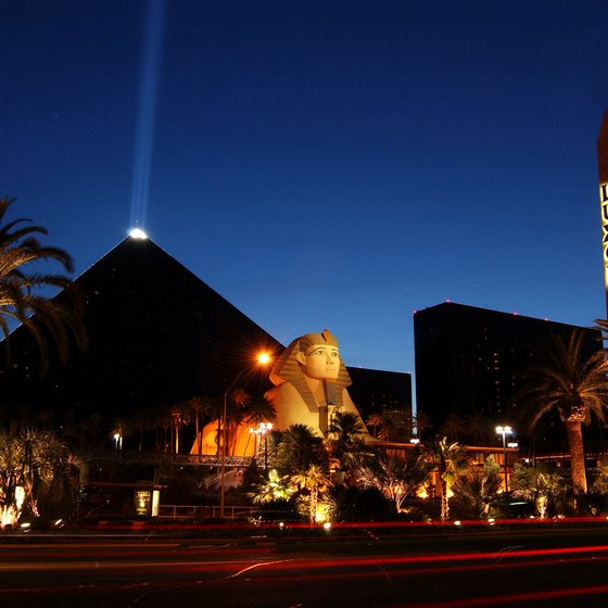 Luxor is among the places you can stay free through myVegas.