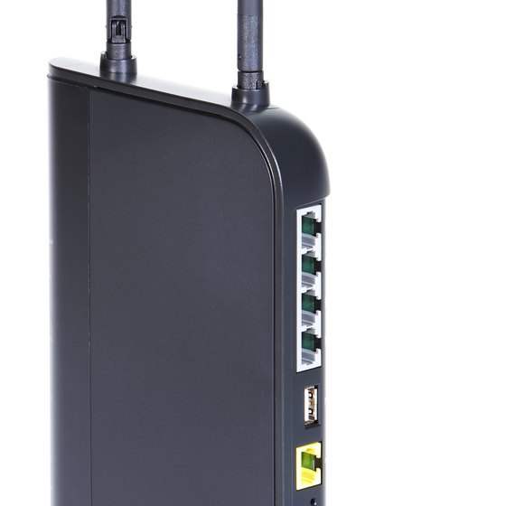 Some extenders include ports that connect wired devices to the wireless network.