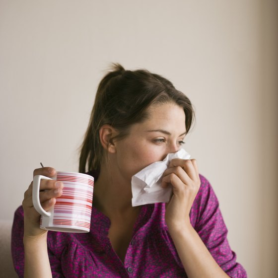 Physical activity may help symptoms of the common cold.