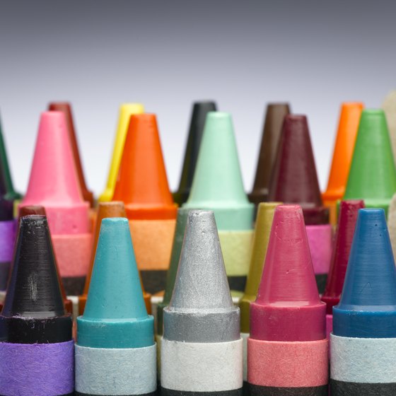 Solid ink sticks are similar to crayons.