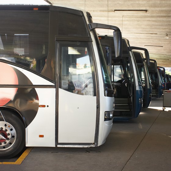 A private bus tour allows friends, family or employees to chat while they travel.