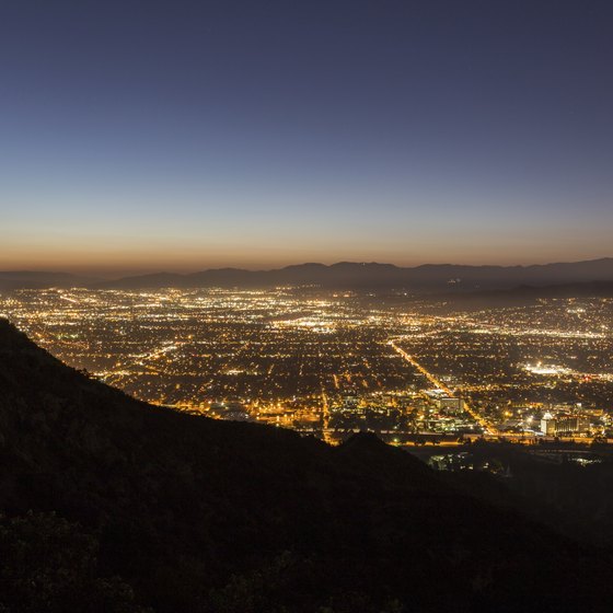 The San Fernando Valley has numerous pickup spots for casino shuttles.