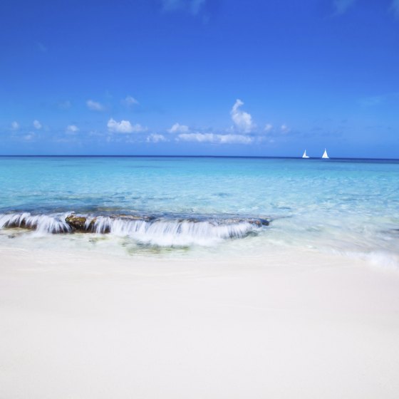 You'll find long stretches of white beaches in Turks and Caicos.