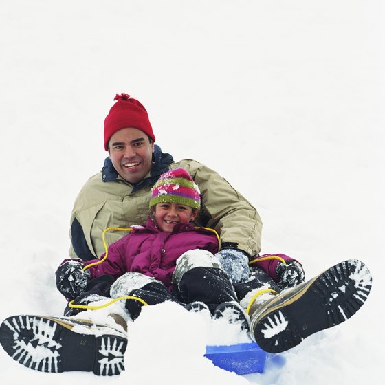 Northern California is home to a wide variety of sledding hills.