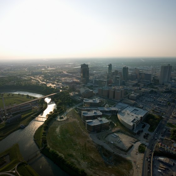 Residents of Fort Worth, Tarrant County’s seat, escape the Texas heat at nearby lakes.