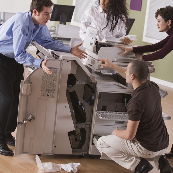 Leasing a copier means you don't have to be a technician, too.