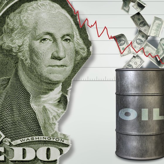 Oil speculators bet on the price of oil.