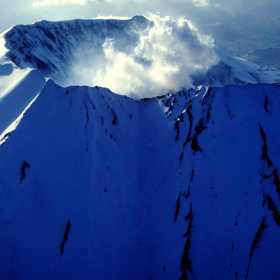 Mount St. Helens is one of the defining stratovolcanoes of Washington's Southern Cascades.