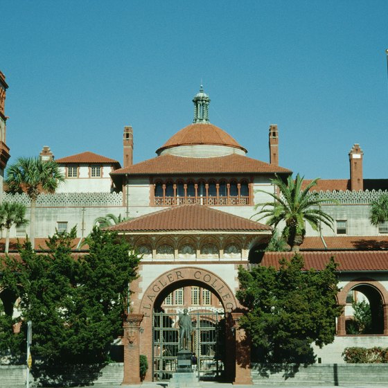 St. Augustine's Flagler College was founded in 1968, but its Ponce de Leon Hall is much older.