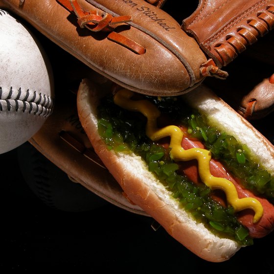 Nine percent of all the hot dogs consumed in the country are purchased at baseball venues.