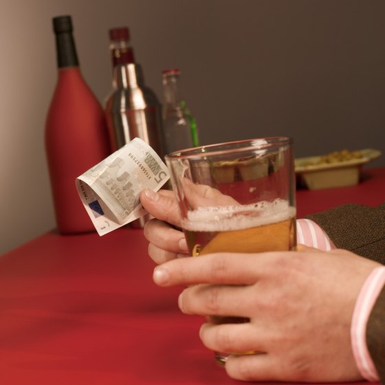 Catering with a cash bar means taking measures to prevent theft.
