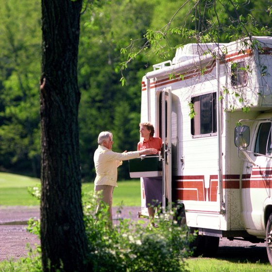 Some RV campgrounds in Orange County are in a wilderness setting.