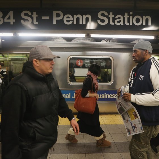 Penn Station sees more than 200 million train passengers a year.