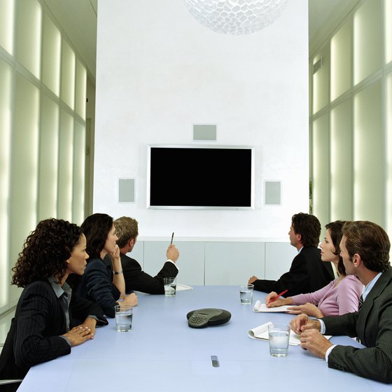 You can use Skype to conduct conference calls in business meetings.
