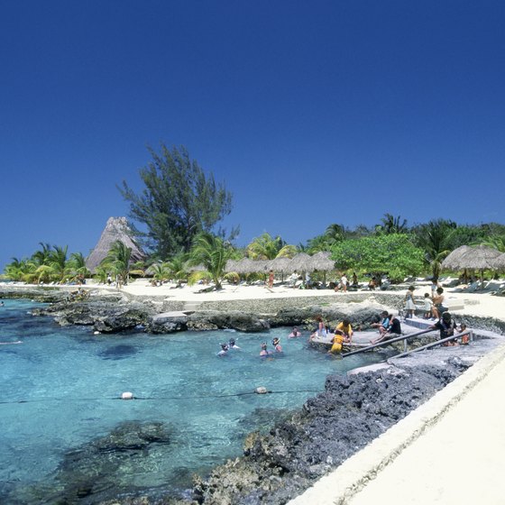 Cozumel's Chankanaab National Park is among the Mesoamerican Reef's many snorkeling spots.