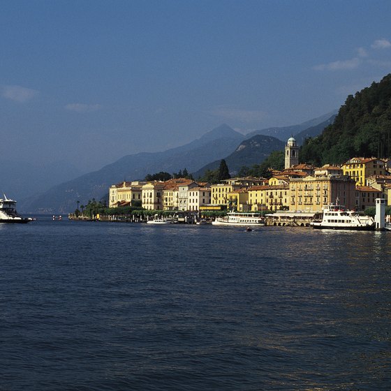 Lake Como is the most prominent lake in the Lombardy region.