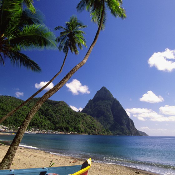 The Pitons are St. Lucia's most recognizable symbol.