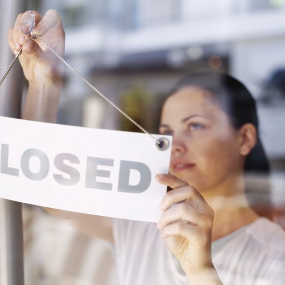 Paying off creditors is an important part of dissolving a business.