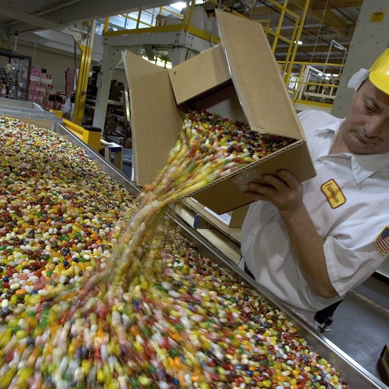 One of Fairfield's top attractions is an up-close tour of the Jelly Belly Candy Company.