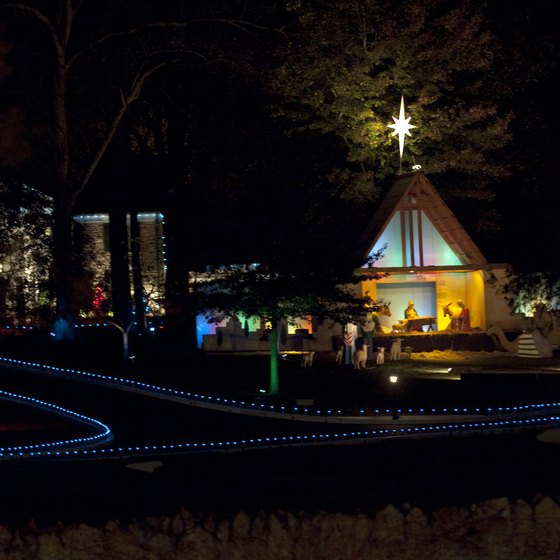 Graceland is especially beautiful at Christmas.