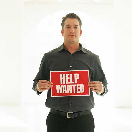 Constant "Help Wanted" signs may indicate the job is too stressful.